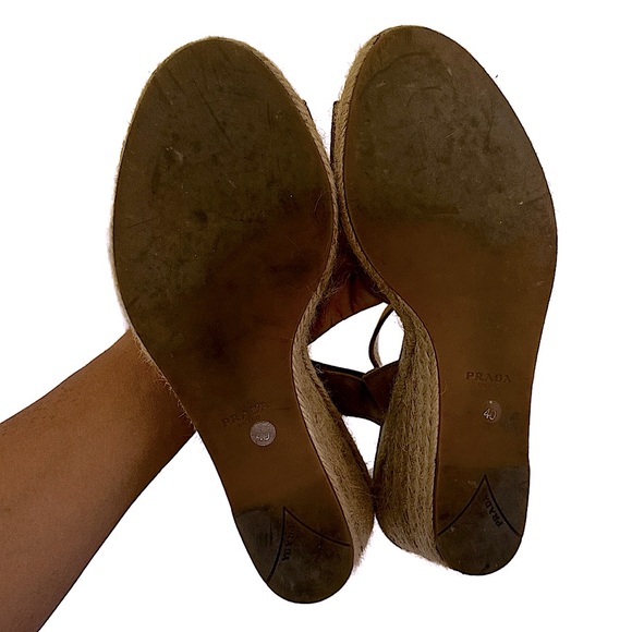 Prada Espadrille Platform Sandals - Picture 4 of 4